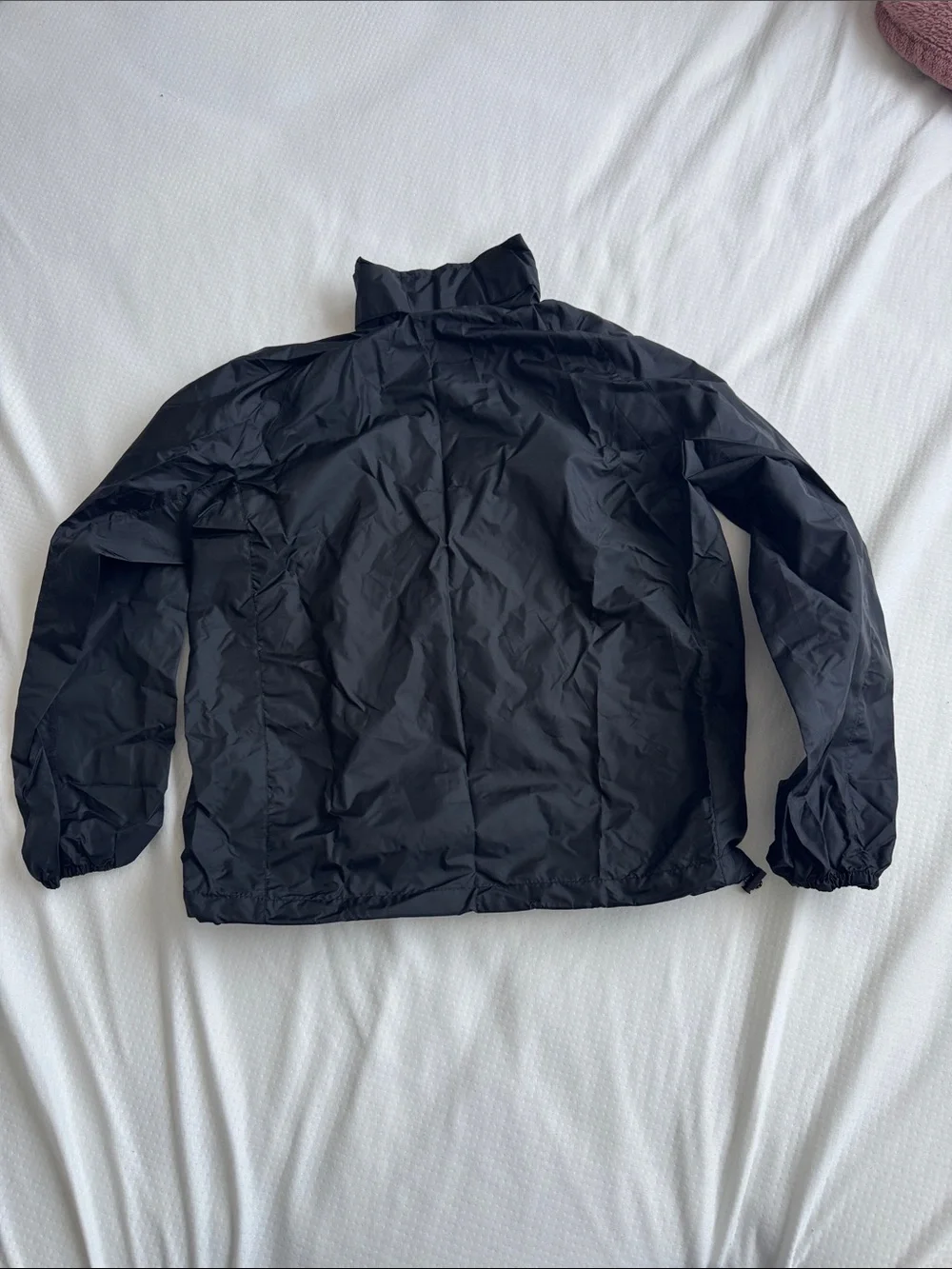 The North Face Black jacket - Drawstring Carry bag